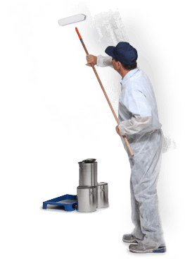 Man Painting And Decorating